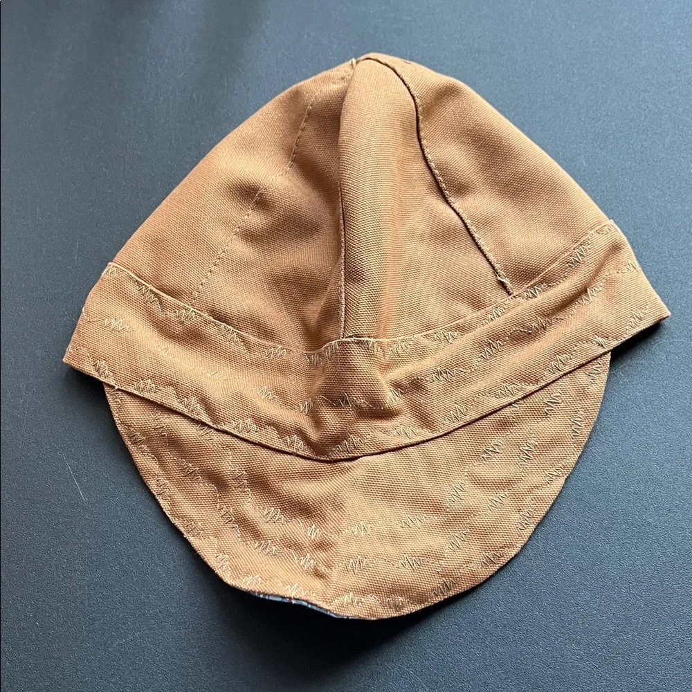 Bocomal Brown Textured Welding Cap Size 6 7/8 - Picture 1 of 5